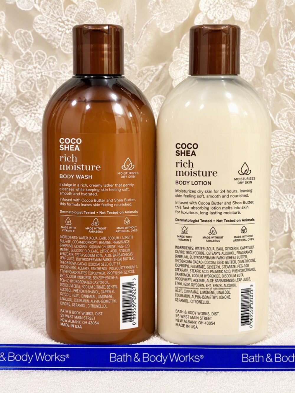NWT Bath & Body Work Coco Shea Rich Moisture Shampoo & Conditioner 2-Pc Set 16oz - Picture 7 of 8